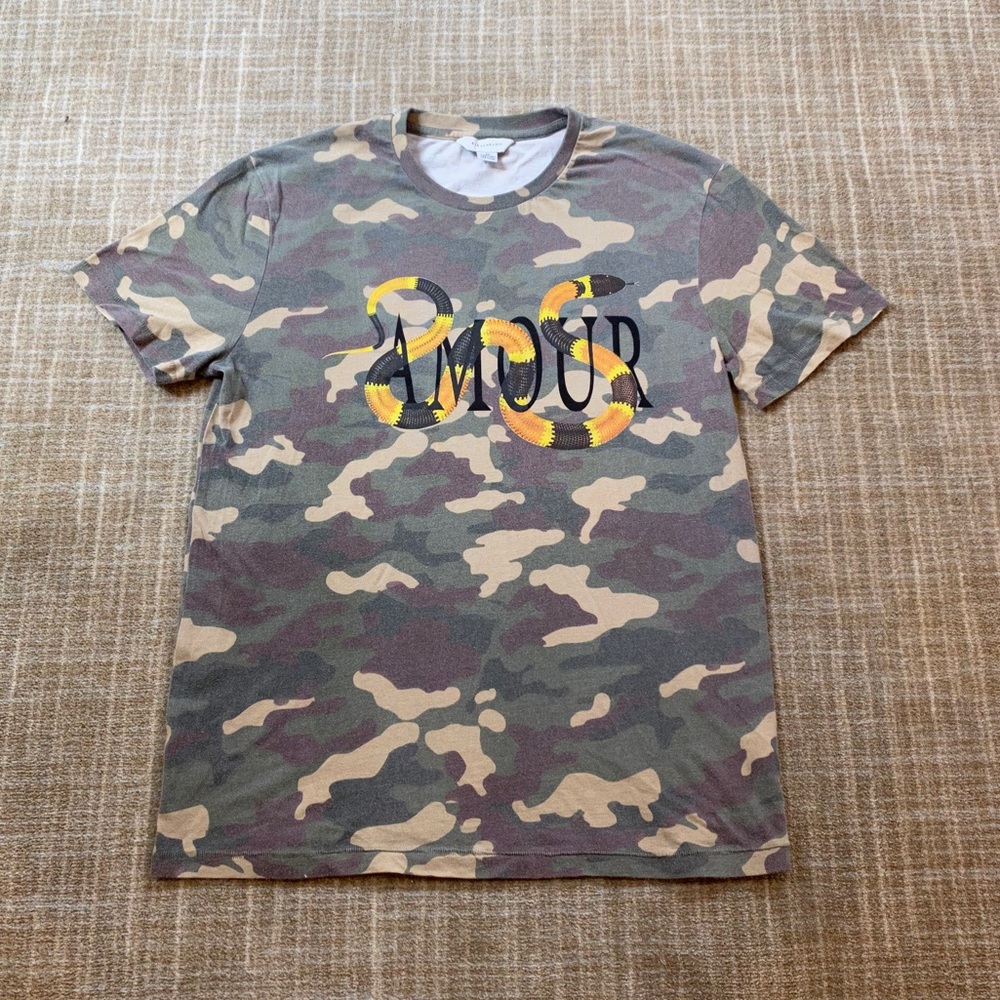 Eleven Paris camo tee with snake